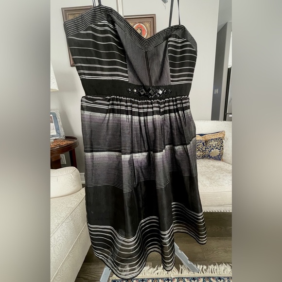 Silk BCBG Strapless Dress - Picture 2 of 7